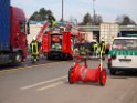 VU PKW unter LKW A 1 Rich Dortmund Koeln West AS Loevenisch P150